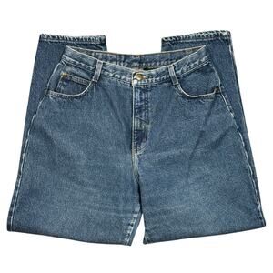 Hunt Club Medium Wash High Rise Vintage 90s Cotton Denim Mom Jeans Womens 12P